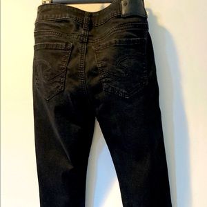 Black Super Skinny jeans by Silver